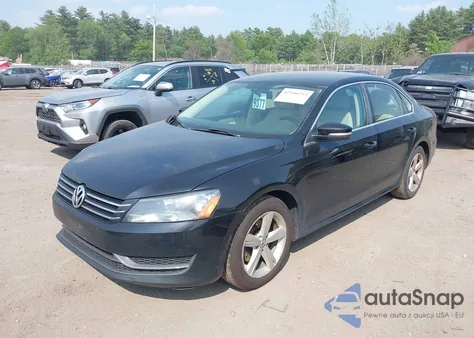 2013 Volkswagen Passat 2.5L Se from USA, damaged, VIN 1VWBP7A38DC028586